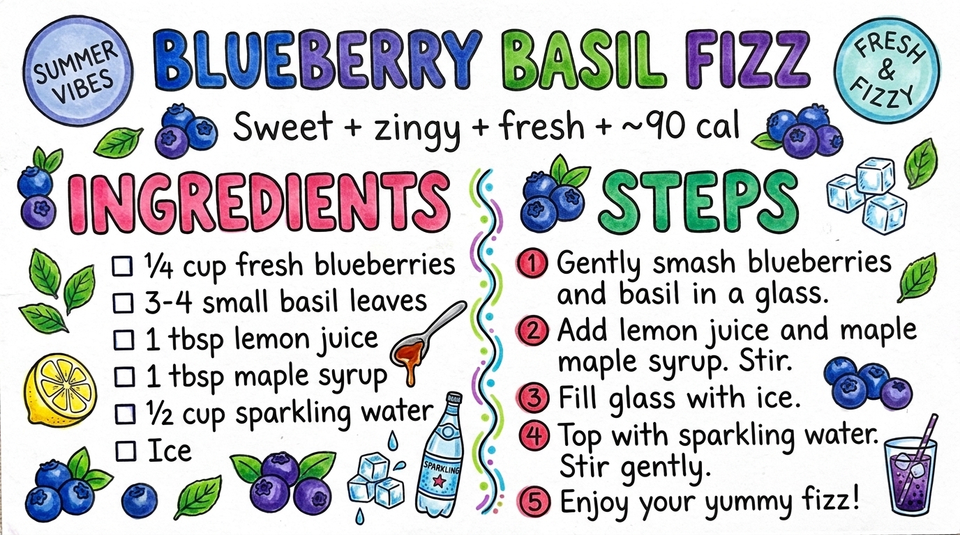Hand-drawn recipe card by Brycen (age 11)