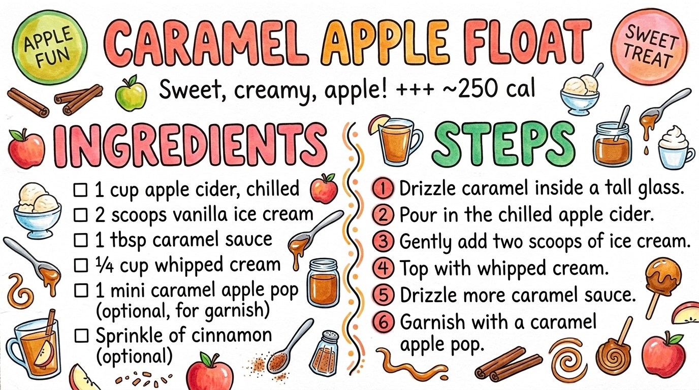 Hand-drawn recipe card by Brycen (age 11)