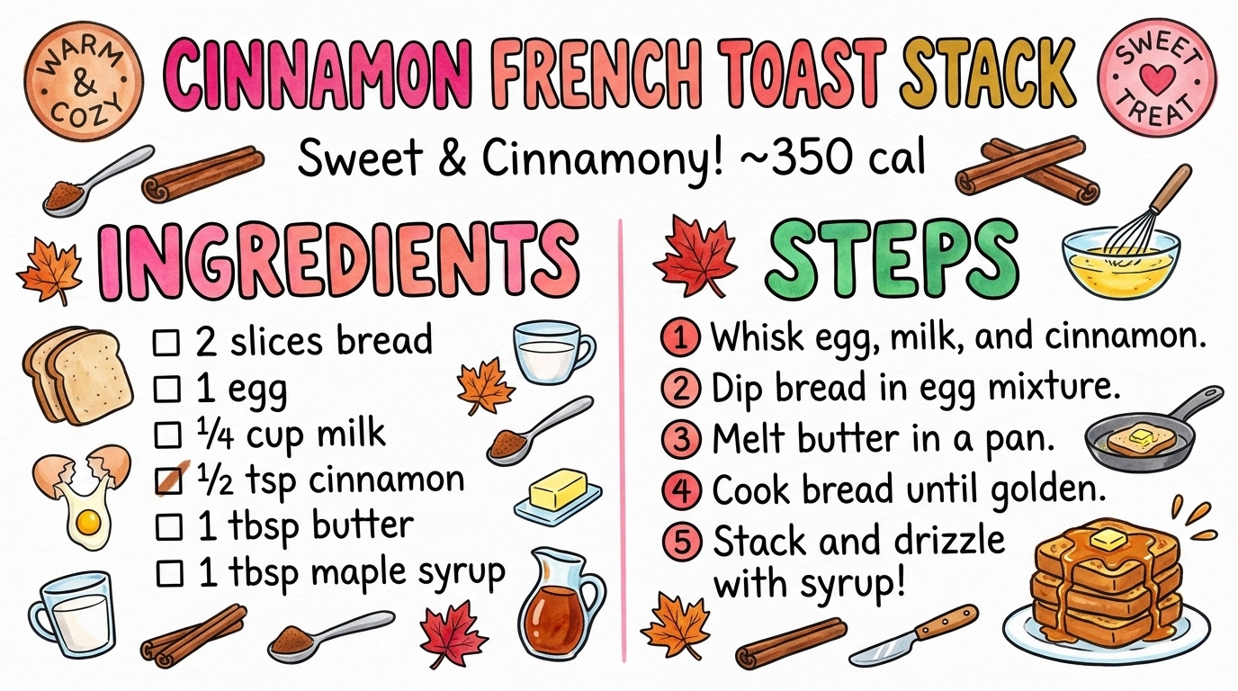 Hand-drawn recipe card by Brycen (age 11)