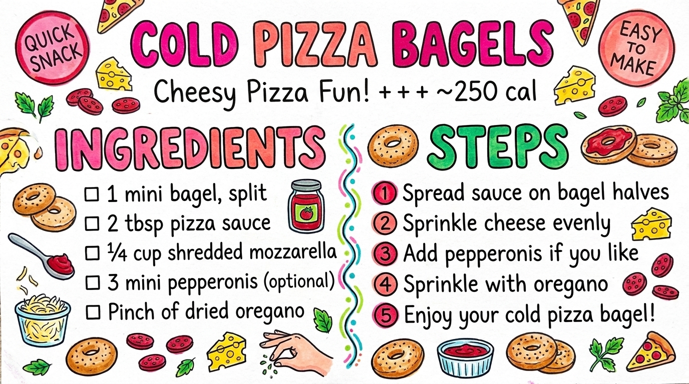 Hand-drawn recipe card by Brycen (age 11)