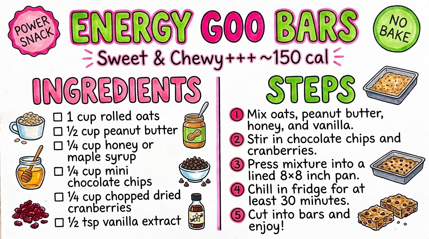 Hand-drawn recipe card by Brycen (age 11)