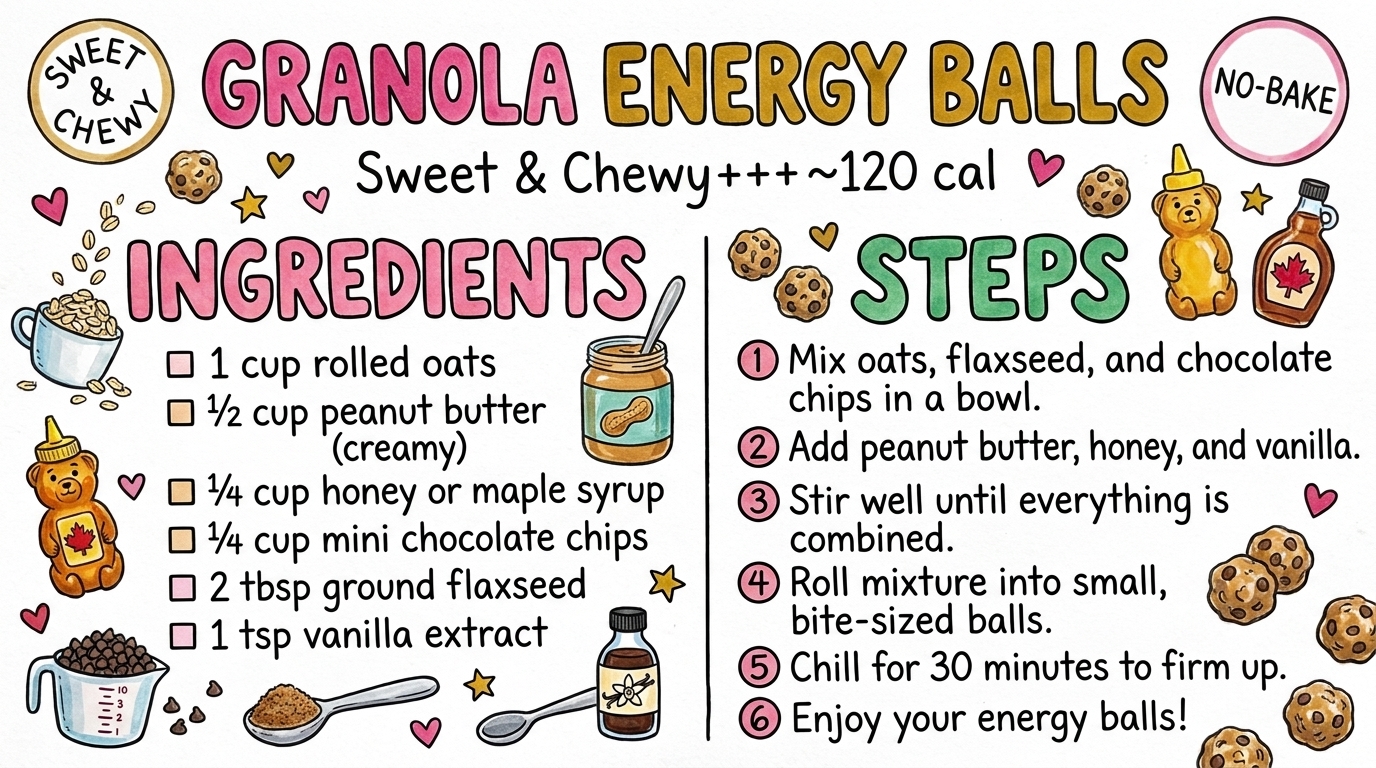 Hand-drawn recipe card by Brycen (age 11)