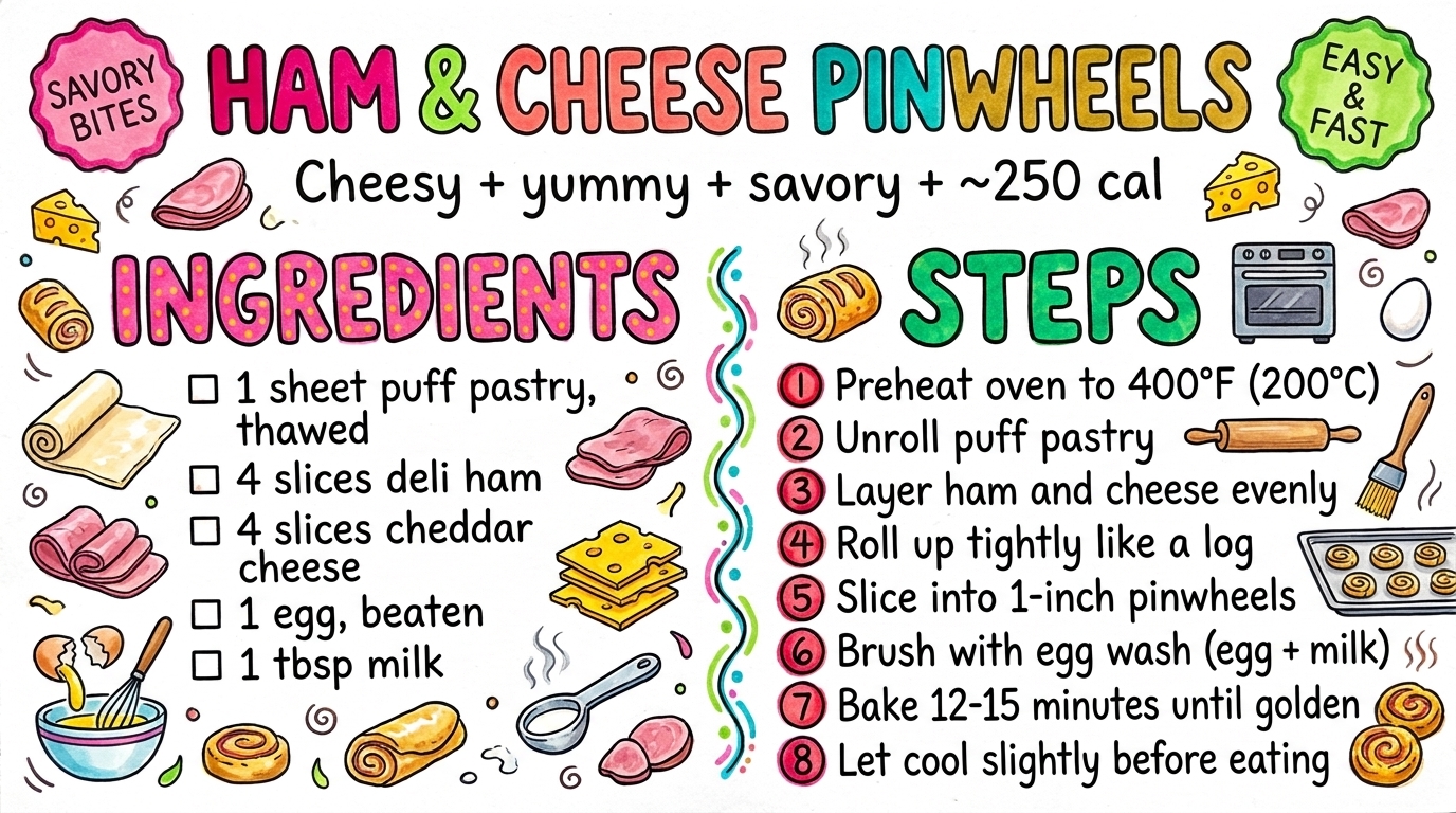 Hand-drawn recipe card by Brycen (age 11)