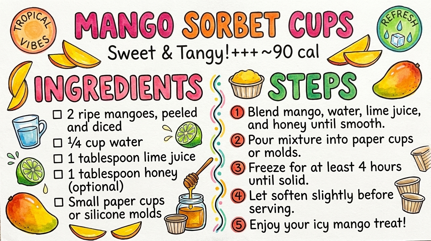 Hand-drawn recipe card by Brycen (age 11)