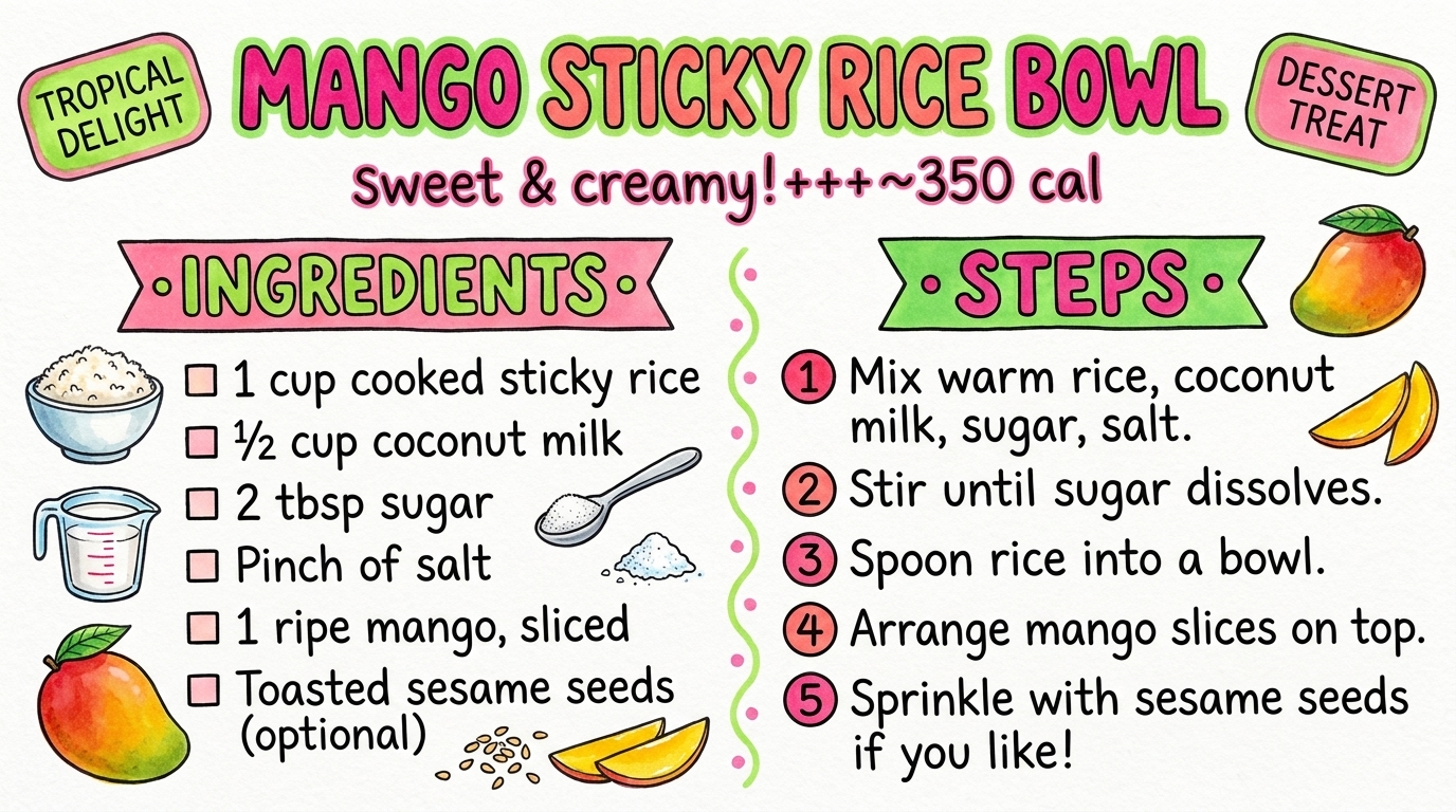 Hand-drawn recipe card by Brycen (age 11)