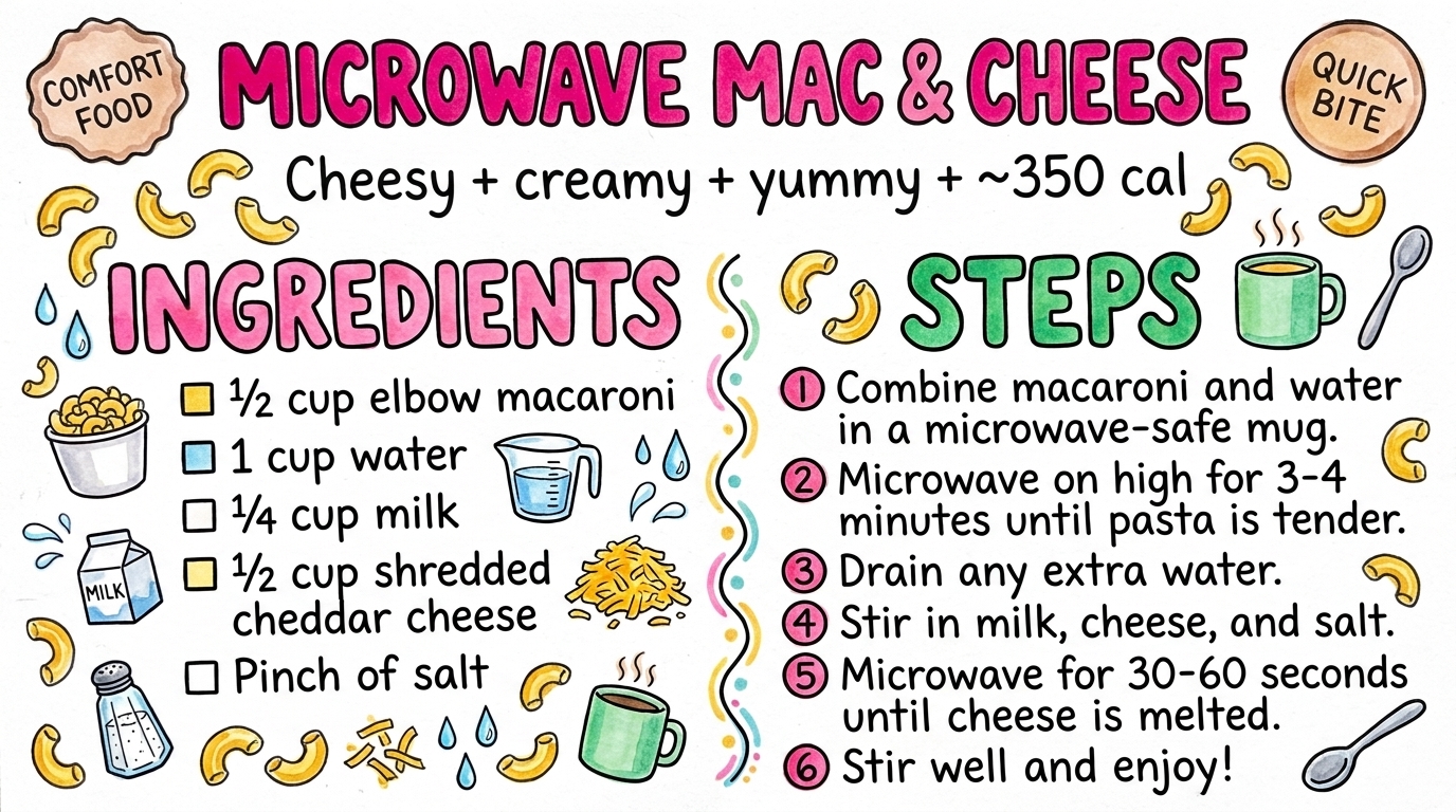 Hand-drawn recipe card by Brycen (age 11)