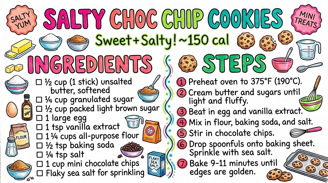 Hand-drawn recipe card by Brycen (age 11)