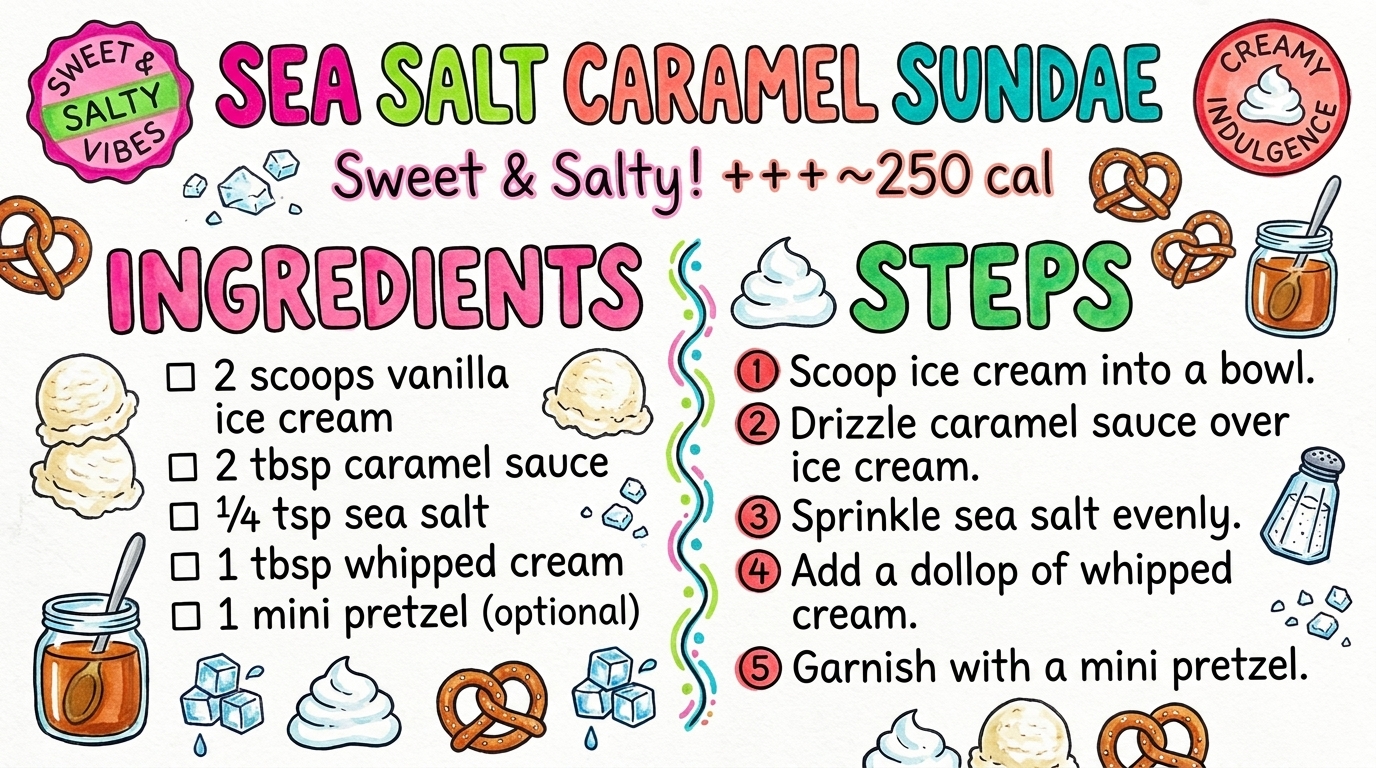 Hand-drawn recipe card by Brycen (age 11)