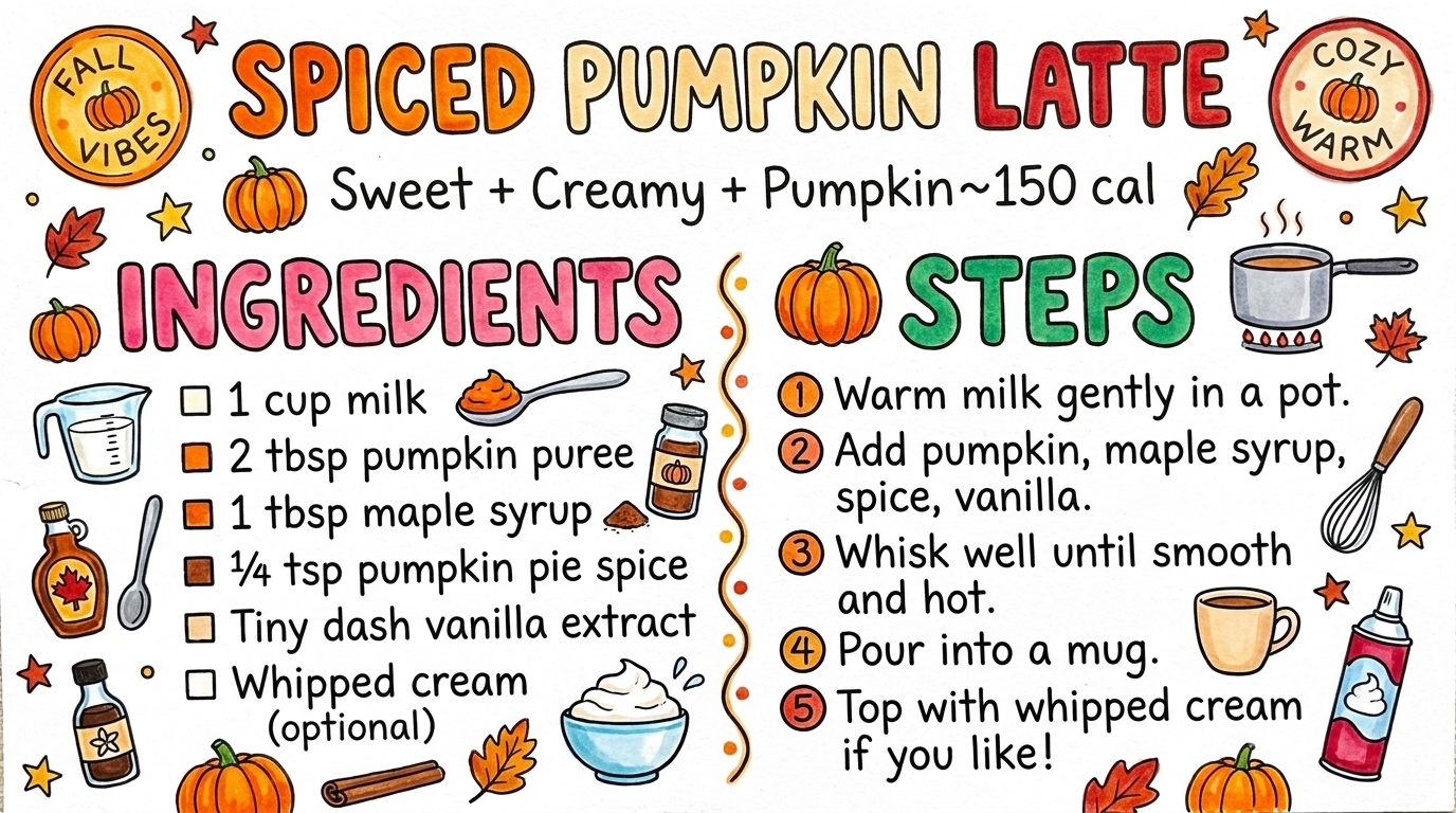 Hand-drawn recipe card by Brycen (age 11)