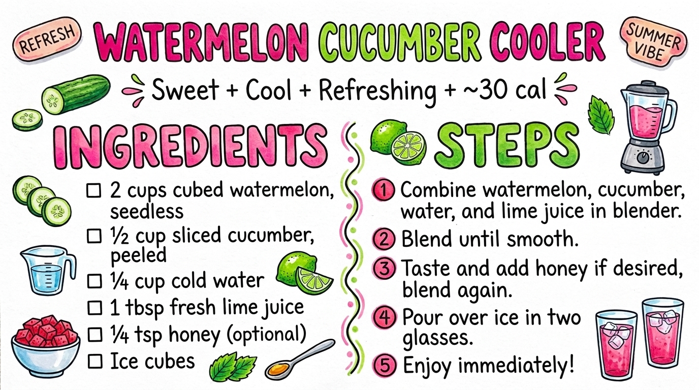 Hand-drawn recipe card by Brycen (age 11)