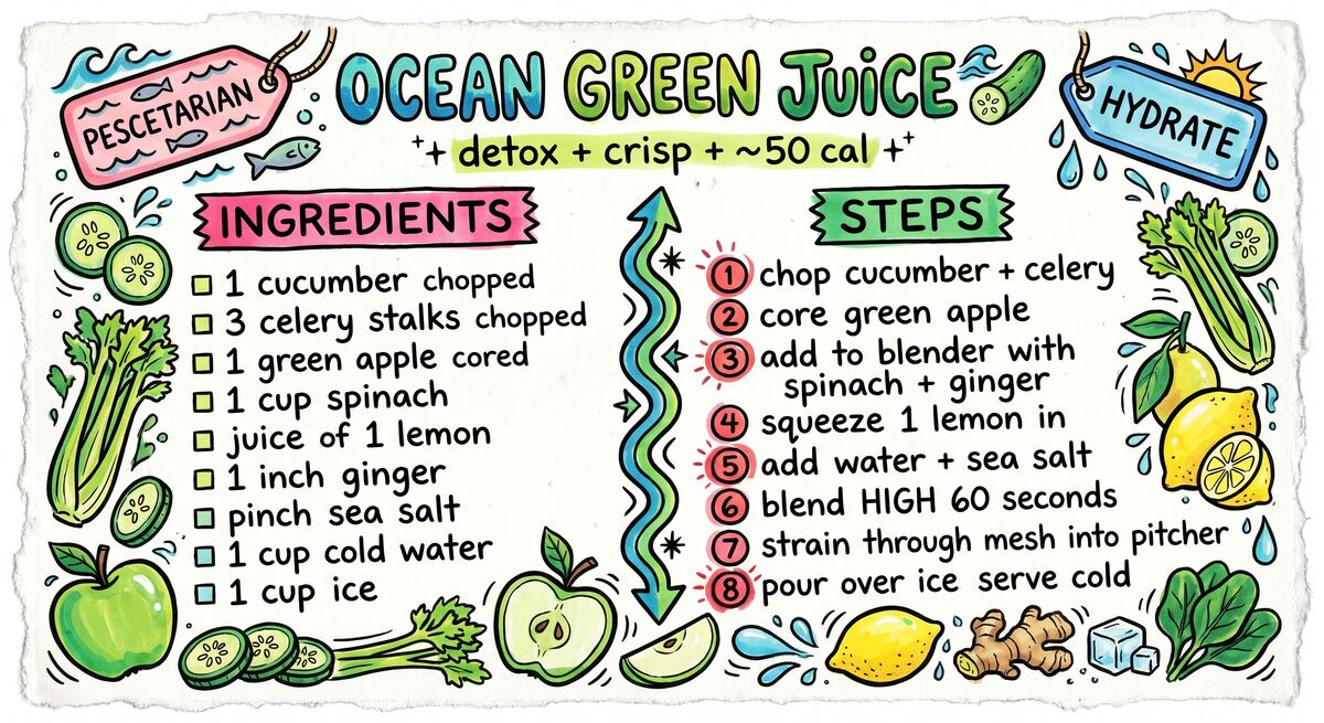 Hand-drawn recipe card by Brycen (age 11)