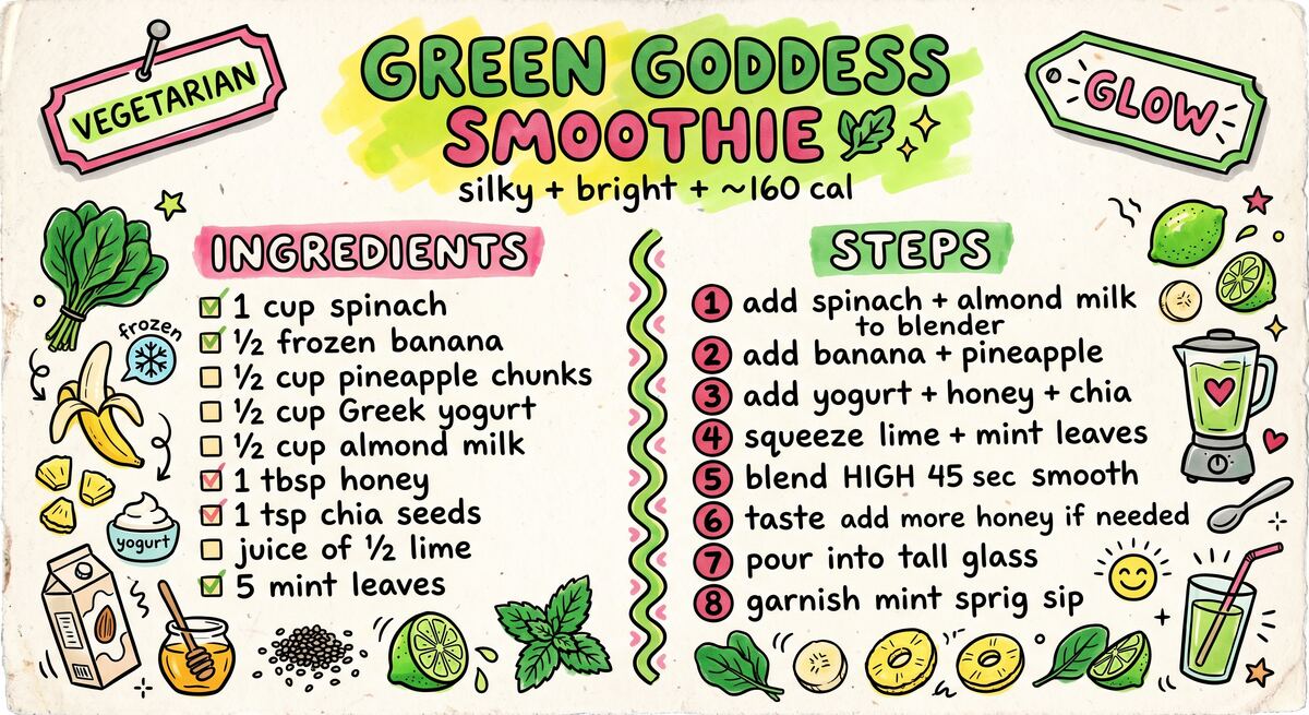 Hand-drawn recipe card by Brycen (age 11)