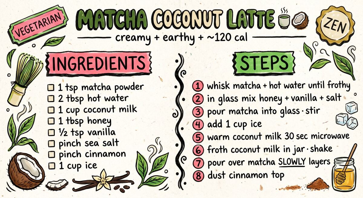 Hand-drawn recipe card by Brycen (age 11)
