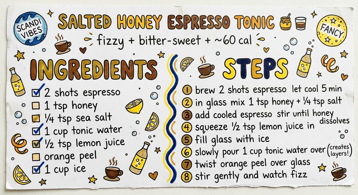 Hand-drawn recipe card by Brycen (age 11)