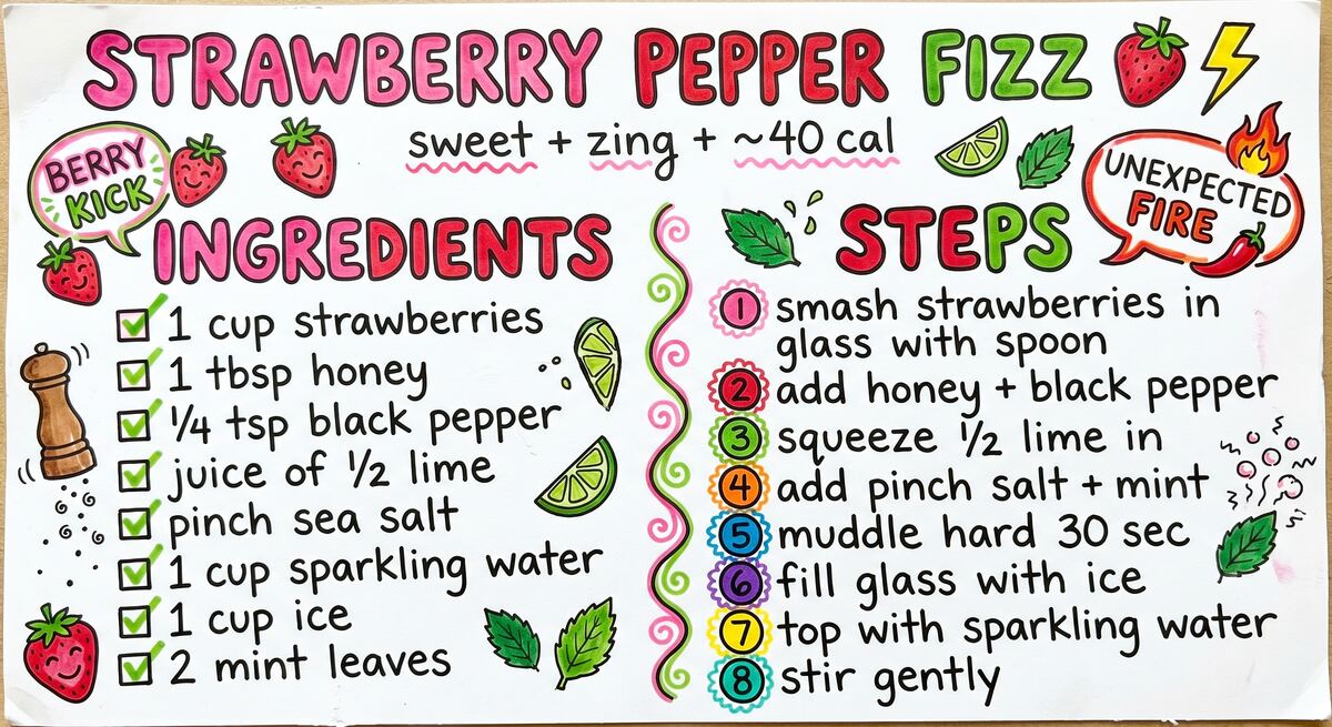 Hand-drawn recipe card by Brycen (age 11)