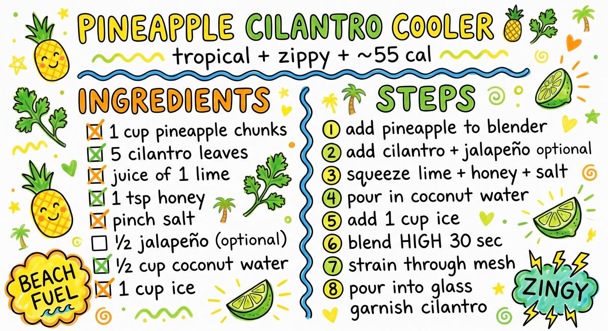 Hand-drawn recipe card by Brycen (age 11)