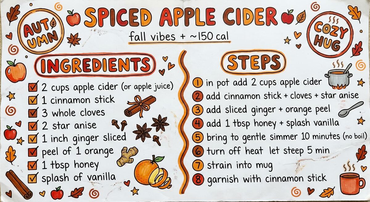 Hand-drawn recipe card by Brycen (age 11)