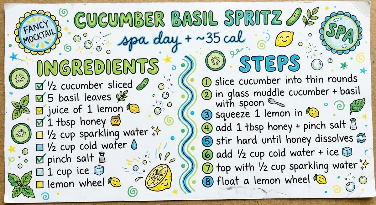 Hand-drawn recipe card by Brycen (age 11)
