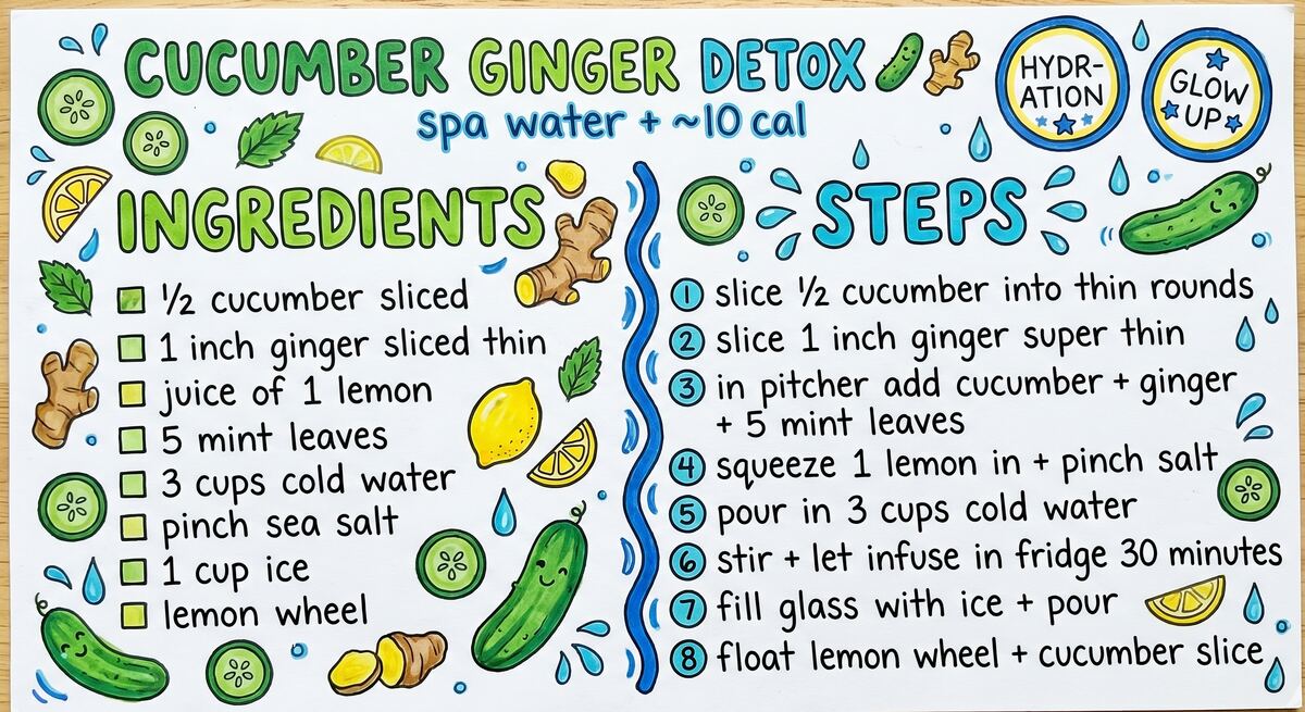 Hand-drawn recipe card by Brycen (age 11)