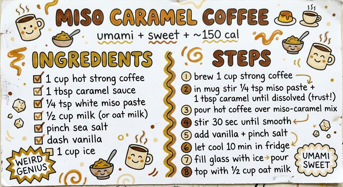 Hand-drawn recipe card by Brycen (age 11)