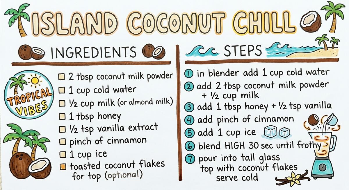 Hand-drawn recipe card by Brycen (age 11)