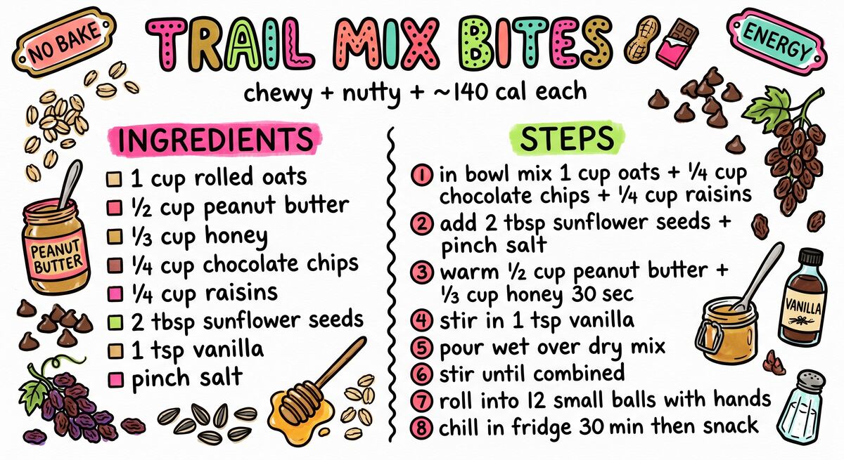 Hand-drawn recipe card by Brycen (age 11)