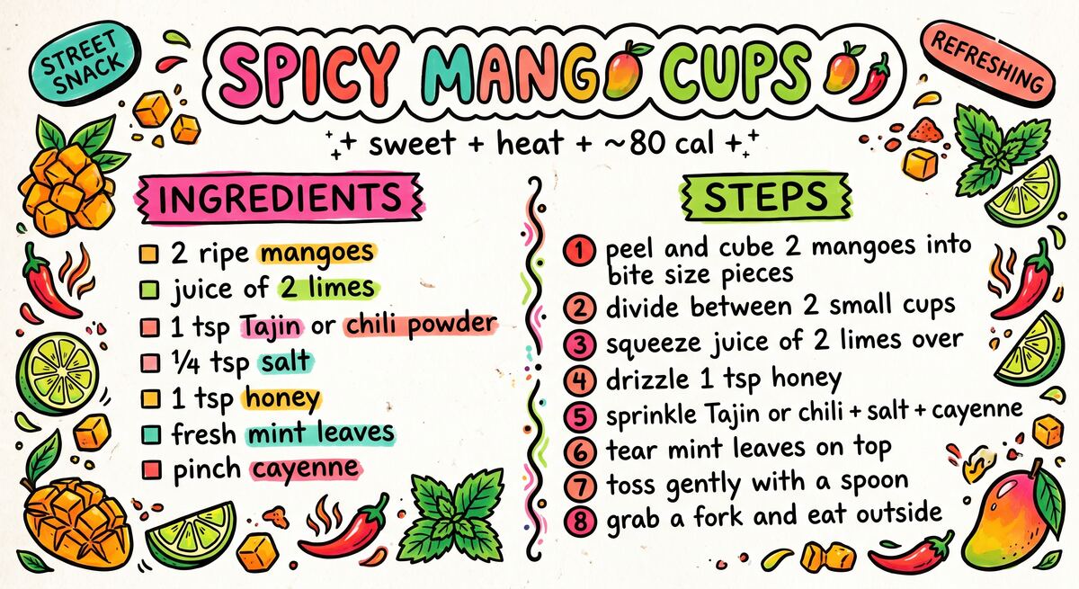 Hand-drawn recipe card by Brycen (age 11)